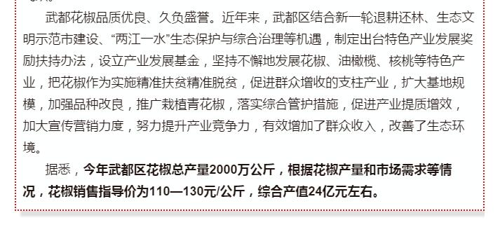 5.28億！一場盛會，武都花椒“火”了